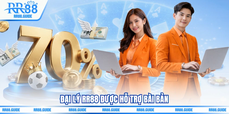 Đại lý RR88 được hỗ trợ bài bản